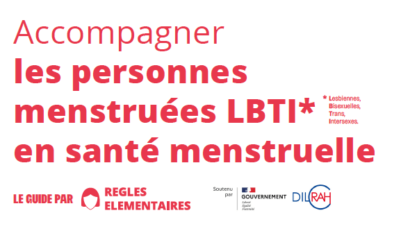 Visuel document Accompagner les personnes menstruées LBTI en santé menstruelle