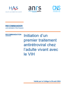 Visuel Reco initiation VIH