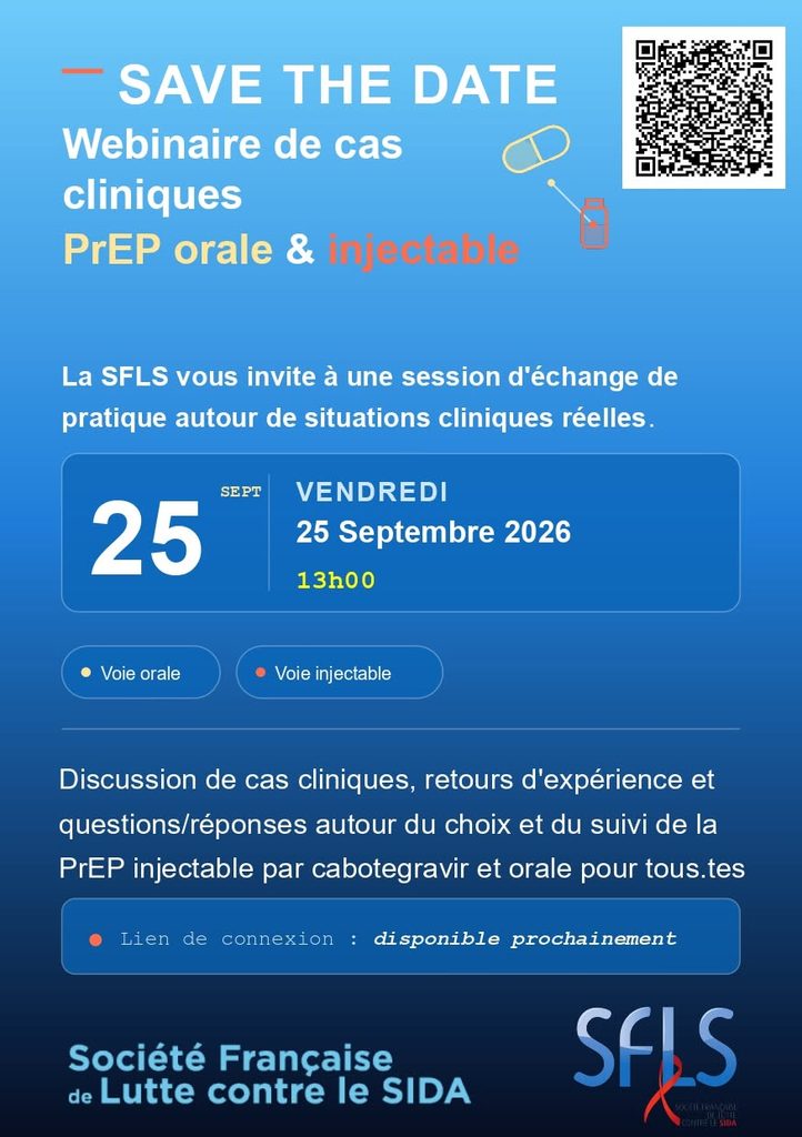 Visuel webinaire PrEP orale et injectable cas cliniques